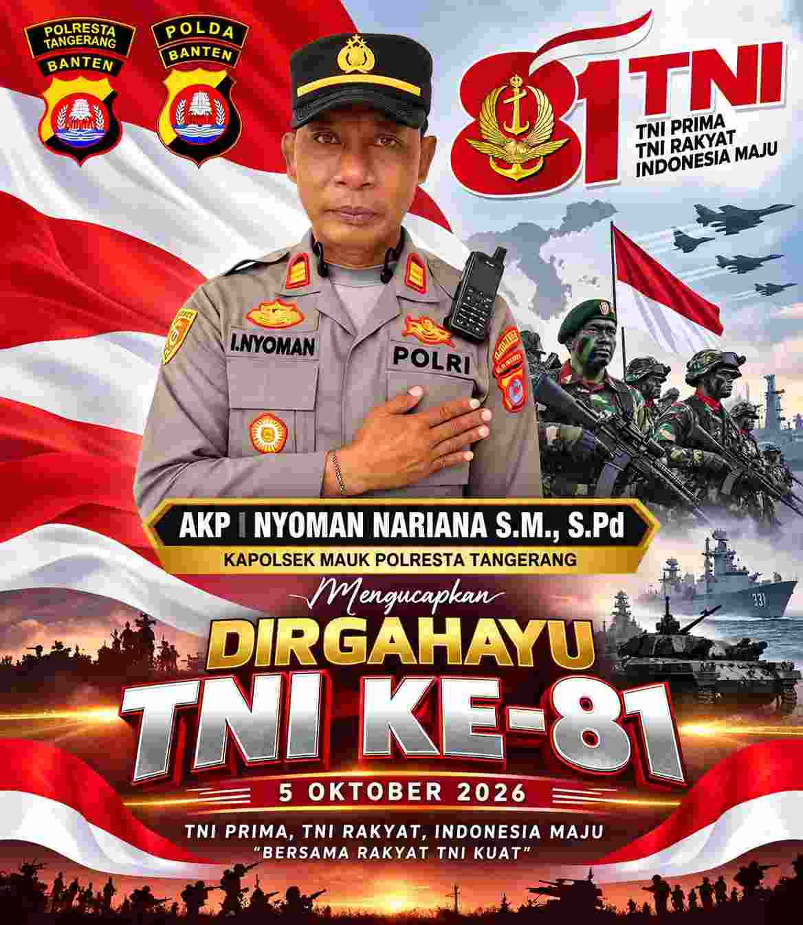 Kapolsek mau tanggung