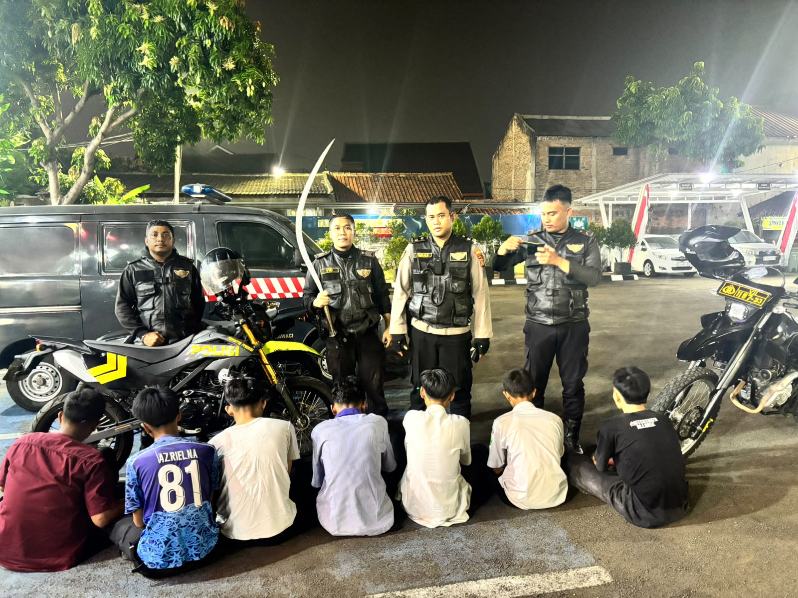 14 Pelajar Diamankan Polisi Saat Diduga Hendak Tawuran di Karawaci