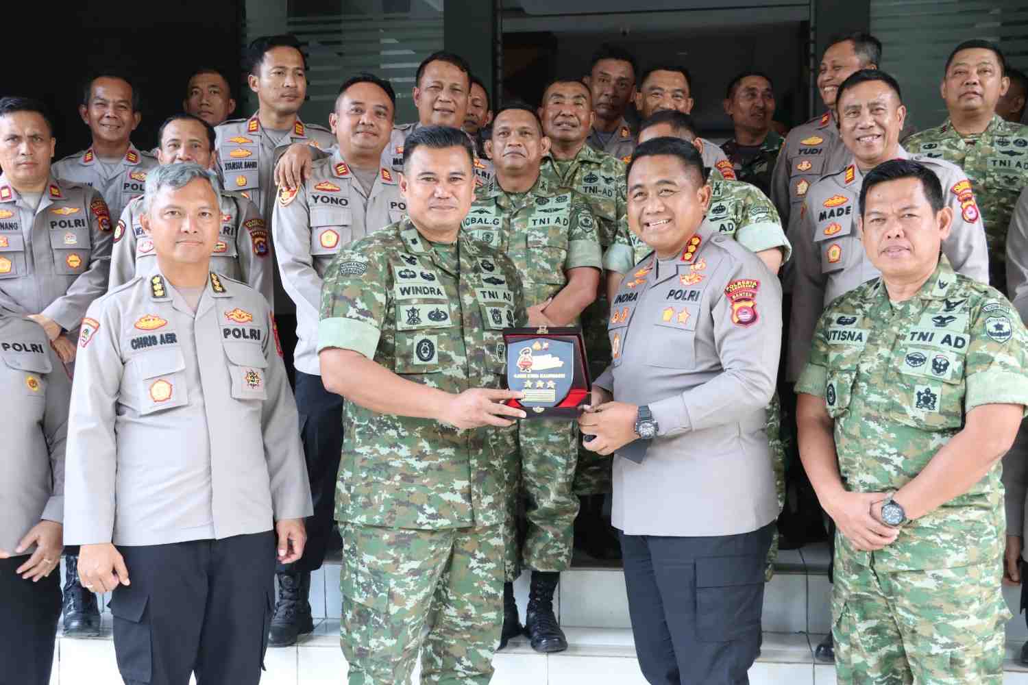 Perkuat Soliditas TNI-Polri, Kapolresta Tangerang Jalin Silaturahmi dengan Kodim 0510/Tigaraksa