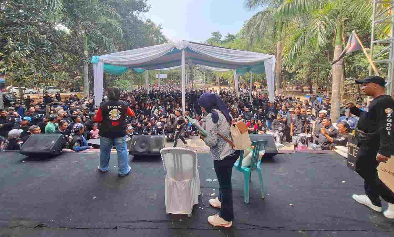 Ribuan Driver Online dan Buruh Meriahkan KOPDARNAS di Bekasi, Cecep Saripudin: Perkuat Solidaritas dan Kebersamaan