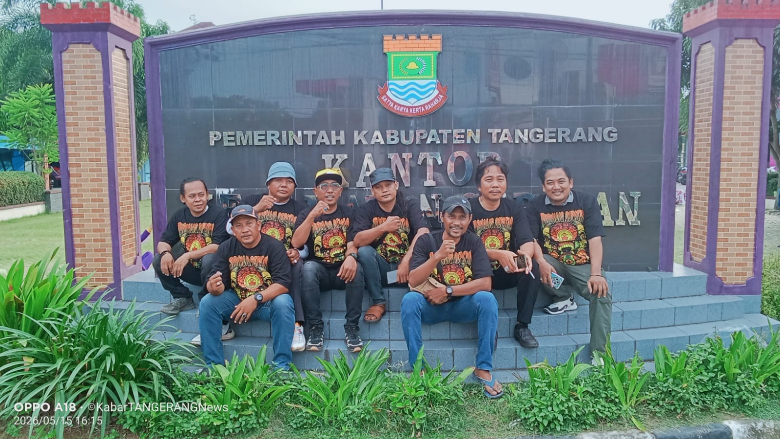 Jajaran Ikatan Jurnalis Sepatan Ucapkan Selamat Ulang Tahun ke-45 untuk Camat Sepatan