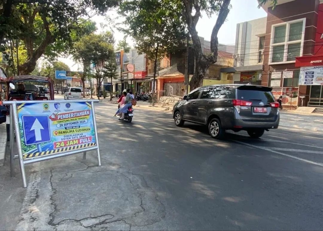 Tak Lagi Dua Arah Setelah Pukul 22.00, Jalan Panglima Sudirman Pati Kini Satu Arah Seharian